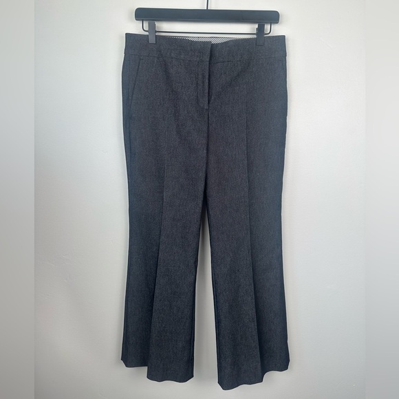 Like New Piazza Sempione Grace Grey Crop Trousers Size 42 (US 6) - Picture 1 of 5